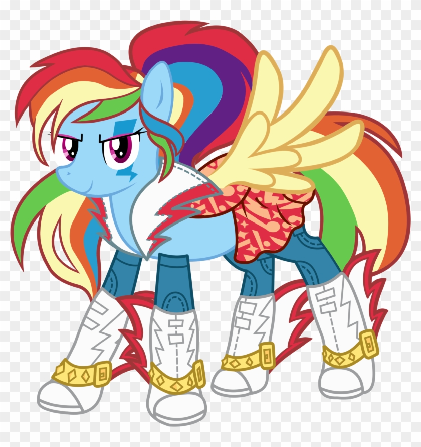 Rainbow Dash - Rainbow Dash Rainbow Rocks Pony #177675