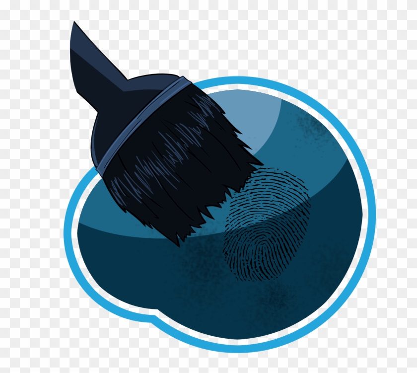 Mystery Clipart Fingerprint - Illustration #995066