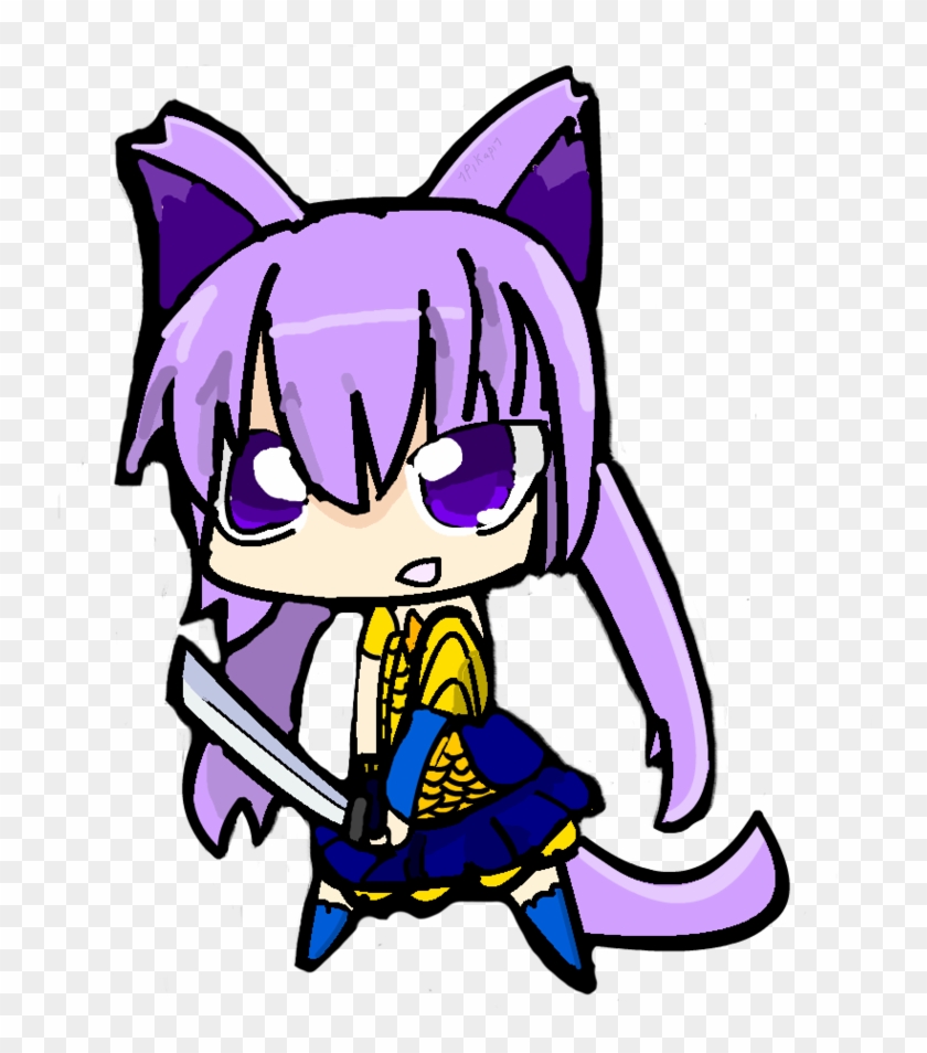 Anime Girl Chibi Neko By 1pikapi1 - Anime #995255