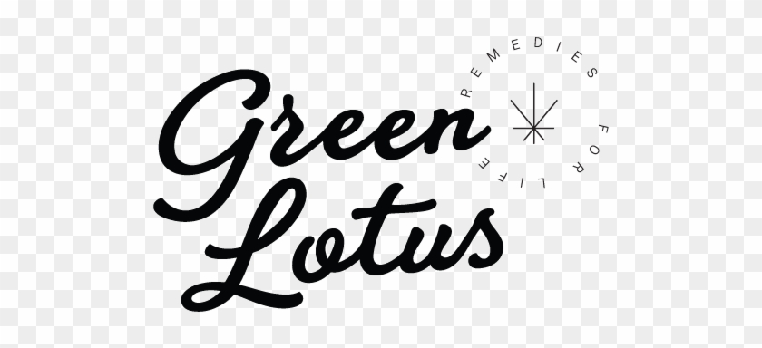 Cropped Green Lotus Logo Premium Hemp Oil Company 512px - Calligraphy #995415