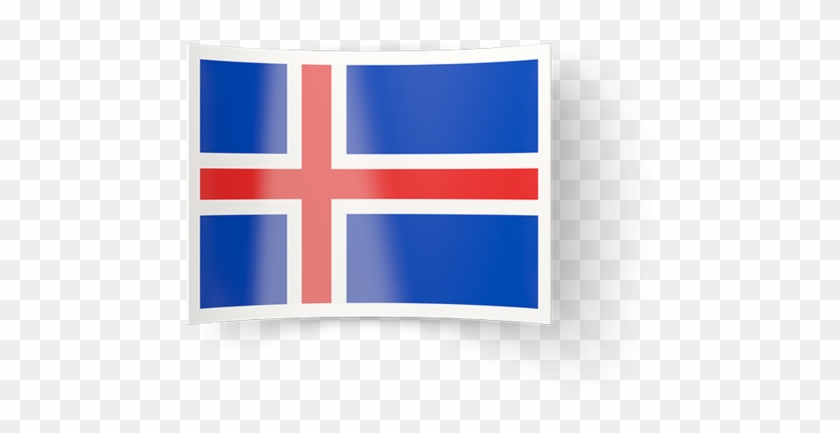 Illustration Of Flag Of Iceland - Iceland - Free Transparent PNG ...