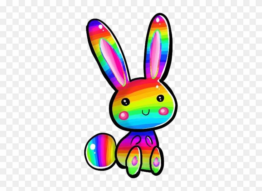 Rainbow Bunny By Glorious - Rainbow Bunnies #999674