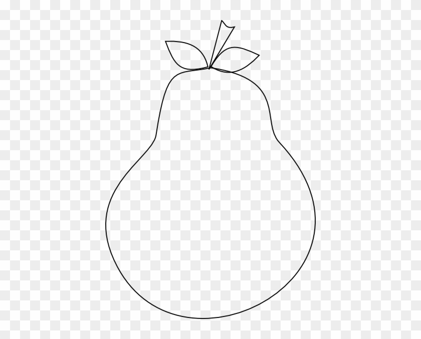 pear shape outline