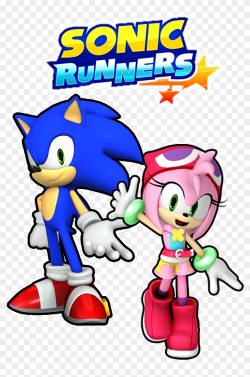 Sonic Runners Sonic The Hedgehog An Amy Rose Amite - Sonic The Hedgehog And Amy Rose #1003561