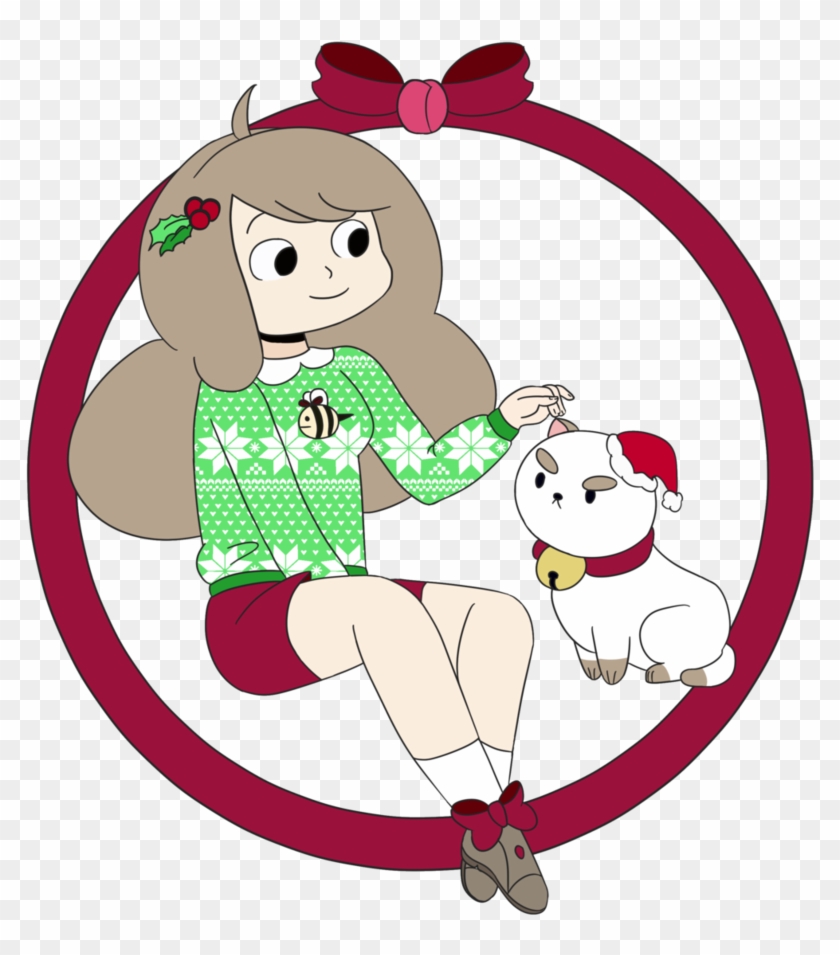 Bee And Puppycat's Christmas By Jemma The Human - Digital Art #1005235