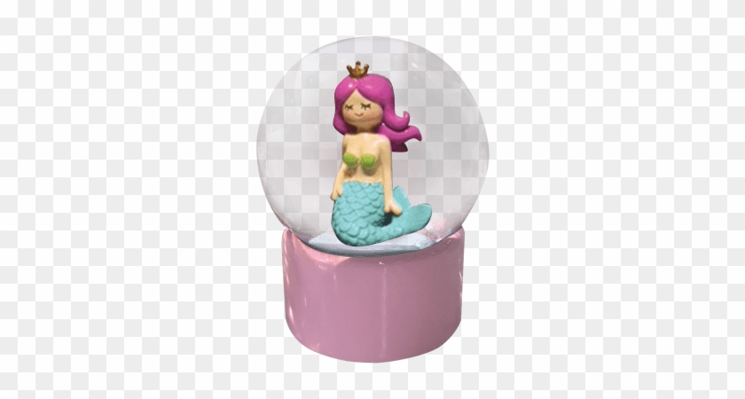 Picture Of Mermaid Snow Globe - Snow Globe #1005394