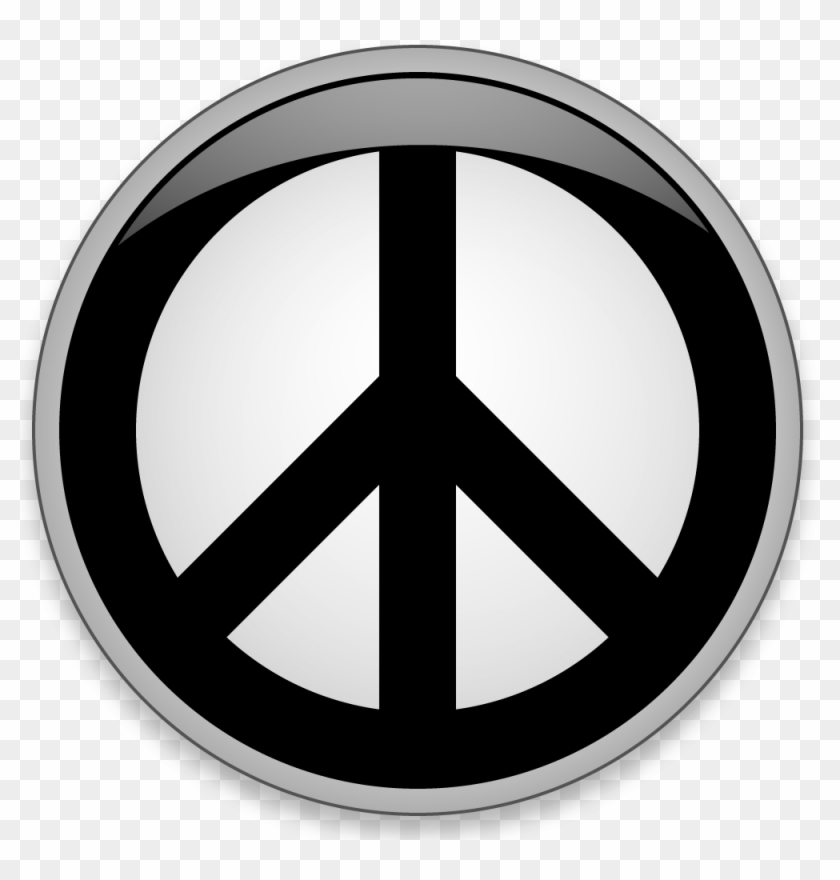 Colorful Abstract Peace Symbol - Peace Symbol - Sticker | TeePublic