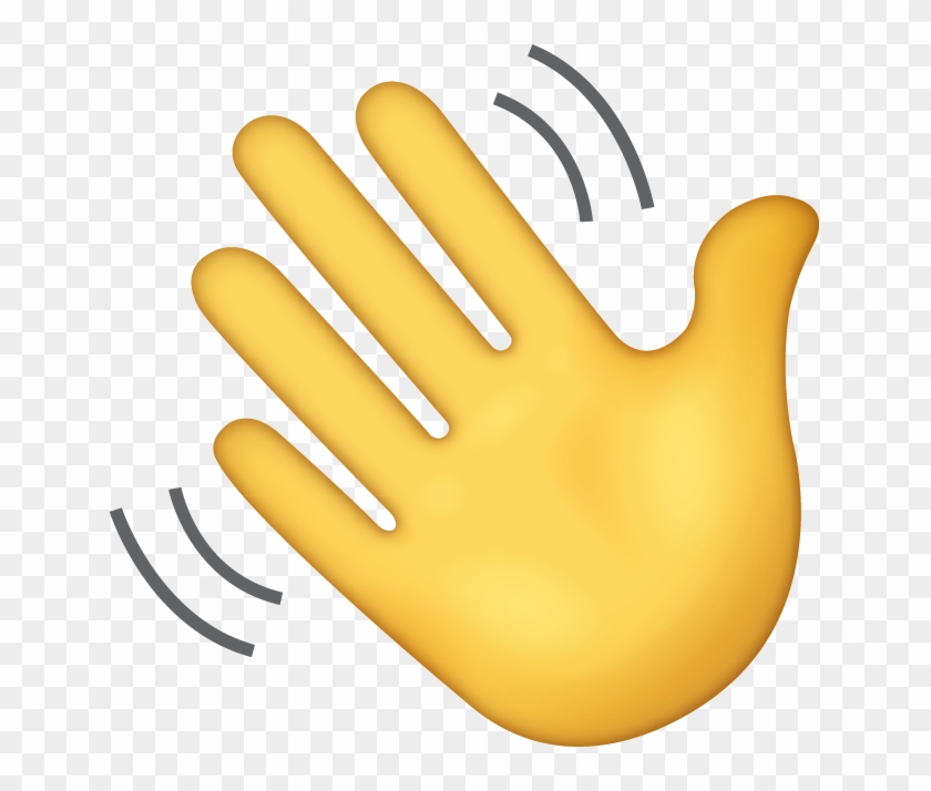 Waving Hand Sign Iphone Emoji Jpg Waving Hand Emoji Png Free 