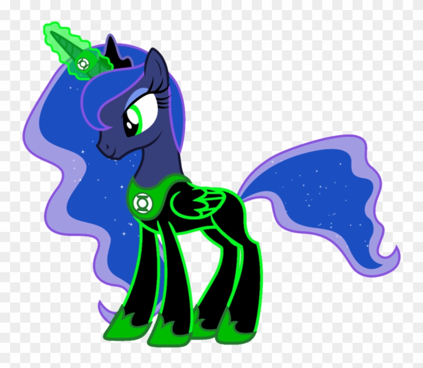 Princess Luna The Green Lantern By Motownwarrior01 - Comics #1006965