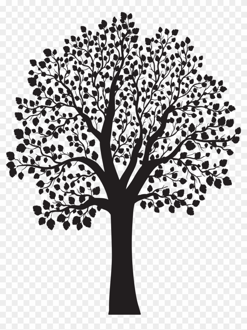 Tree Silhouette Png Clip Art Image - Tree Silhouette Png Clip Art Image ...