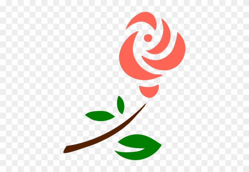 Stylized Rose Image - .png Thank You #1008762