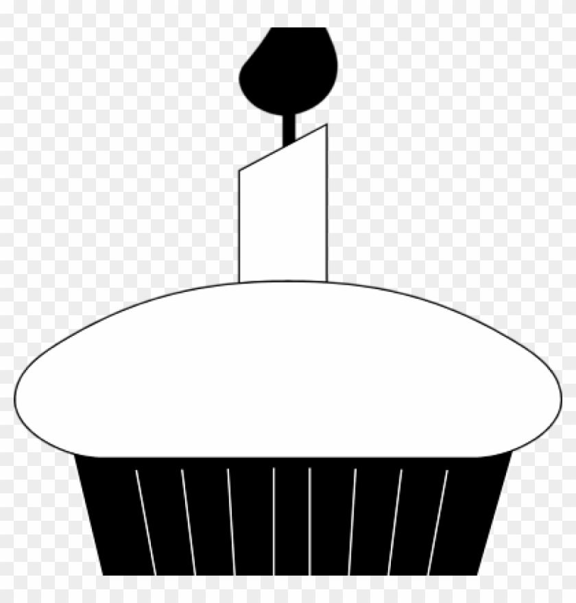 Candle Clipart Black And White Birthday Candle Clipart - Clip Art #1009317