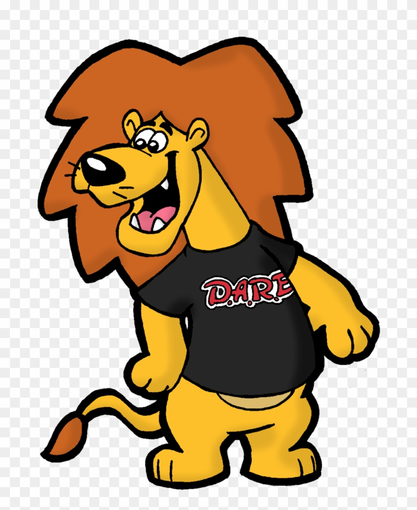 dare lion vector clipart