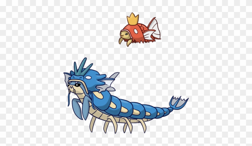 School Of Fish Clipart - Bug Water Type Pokemon #1010254