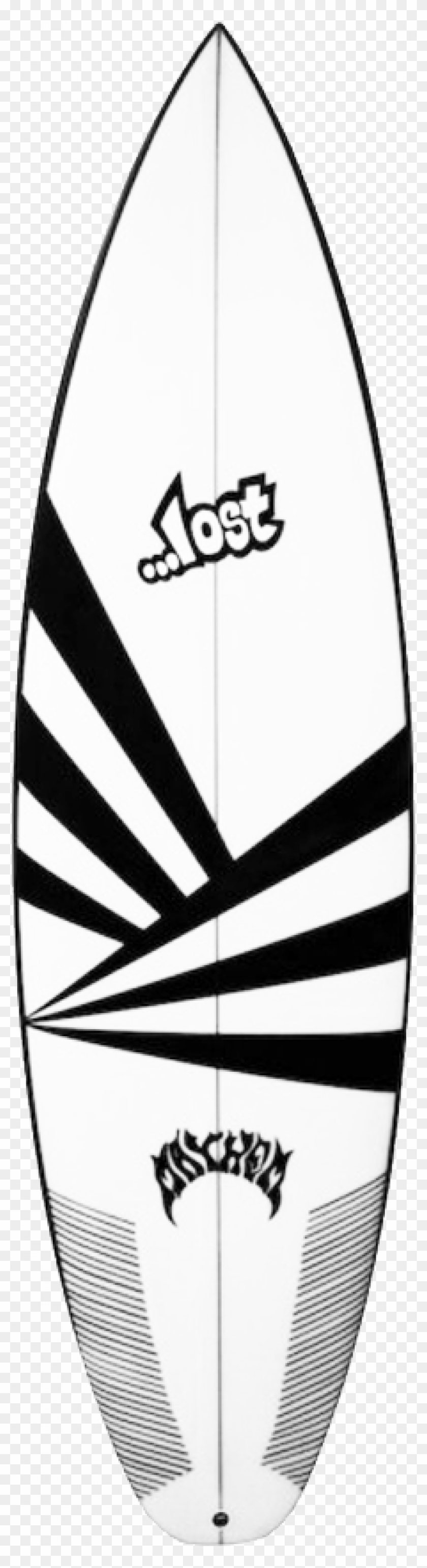 5'1 ...lost Short Round Surfboard #1010998