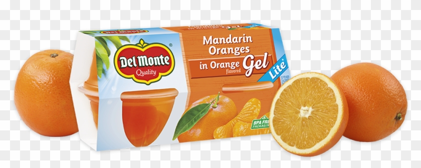 Mandarin Oranges In Orange Flavored Gel - Del Monte Mixed Fruit 16 Oz #1011193