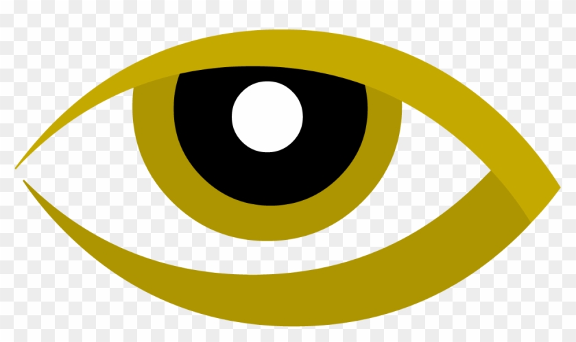 Eyeball Clipart Logo Design - Eye Logo In Gold Png #1011318