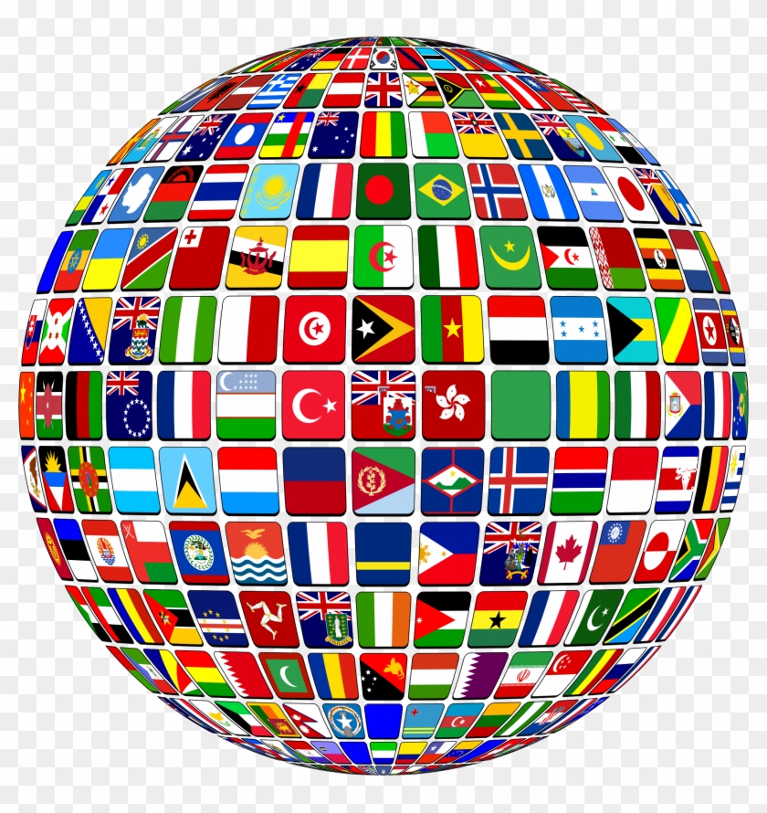 Flag Of World Clipart - World Flag #1012182