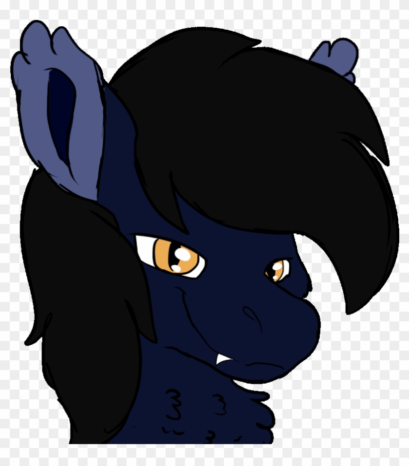 Euspuche, Bat Pony, Eyes Closed, Looking At You, Oc, - Cartoon #1012417