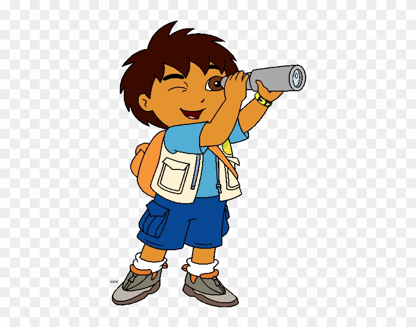 Explorer Boy Mascot - Diego Clipart #1012689