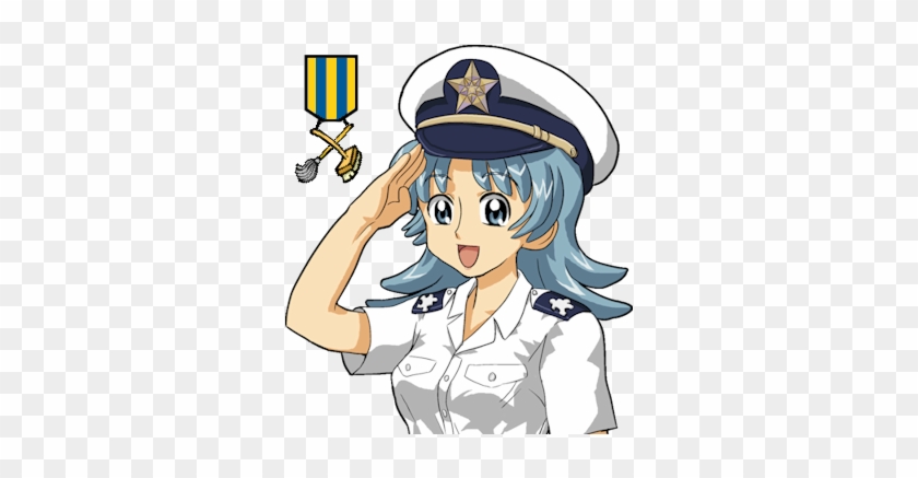 Navy Chief Anime Character Holding Star - Etsy