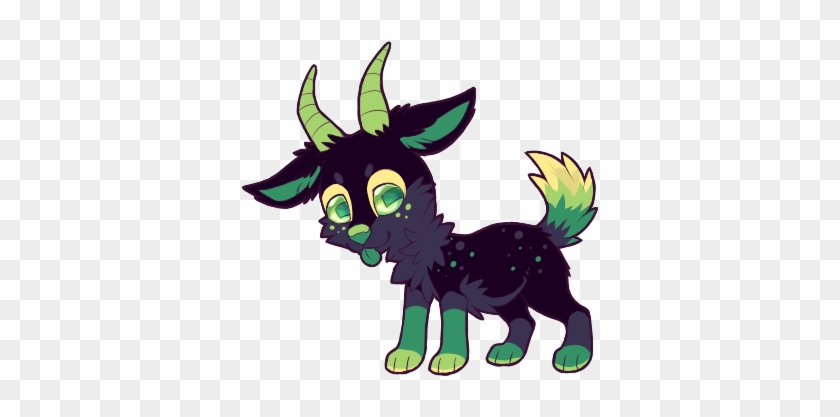 Puppy Goat Design Commission For Pancate - Cartoon #1013482