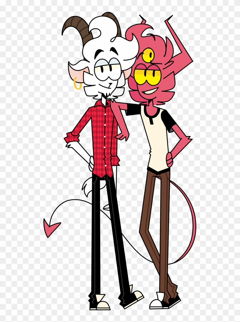 Goat Demon Duo By Flippin Fatbears - Cartoon #1013497