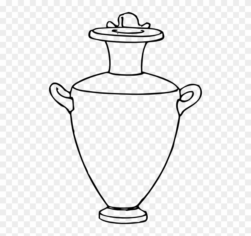 Greek Amphora - Arte Griego Para Dibujar #1015042