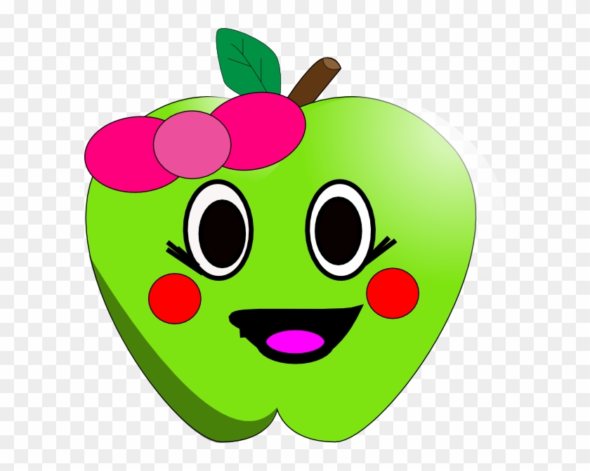 Cute Apple Clipart #1016092