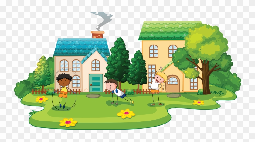 clipart kinds of houses