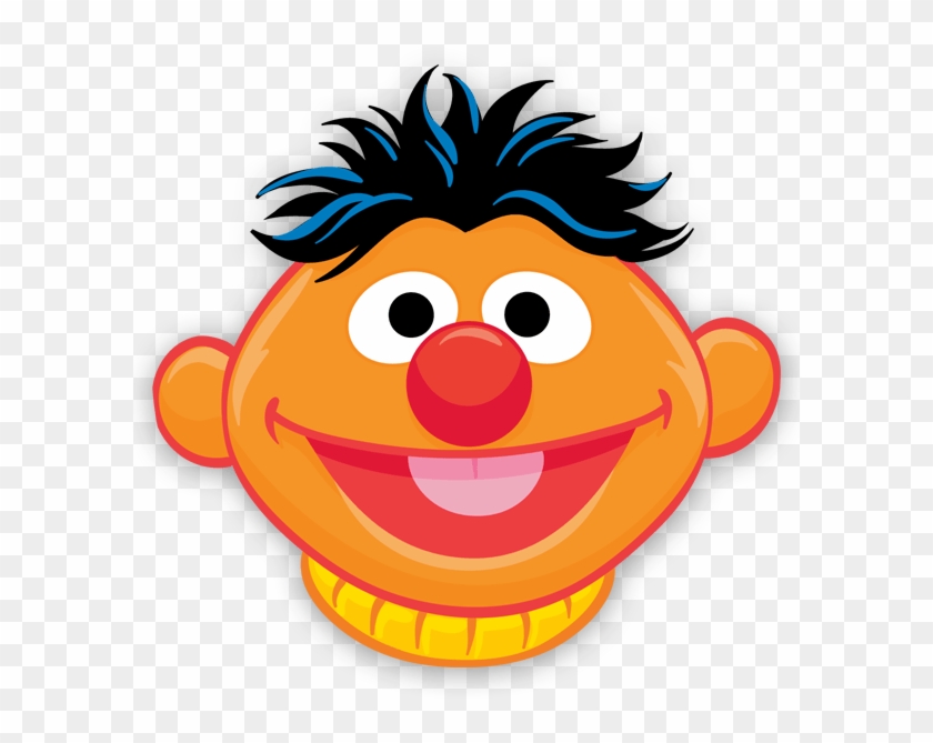 Sesame Street Ernie Face Download - Ernie Sesame Street Face #1019110