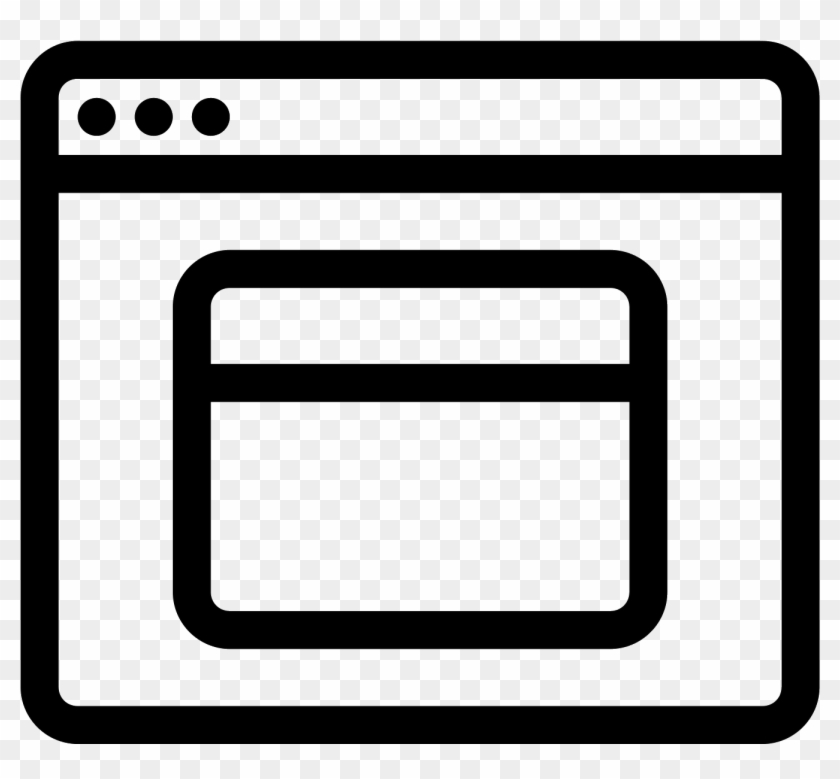 Popup Window Icon - Window Icon Png #1019456