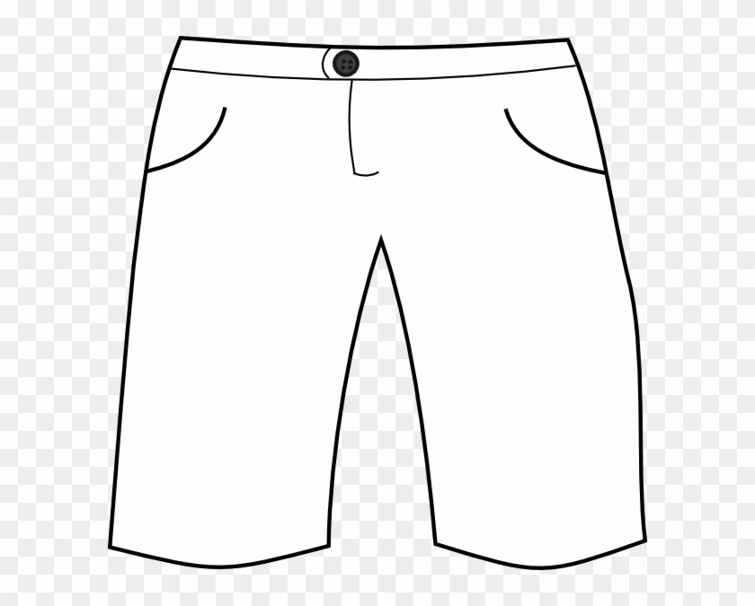 Clip Art Black And White Short Pants Clipart - Clip Art - Free ...