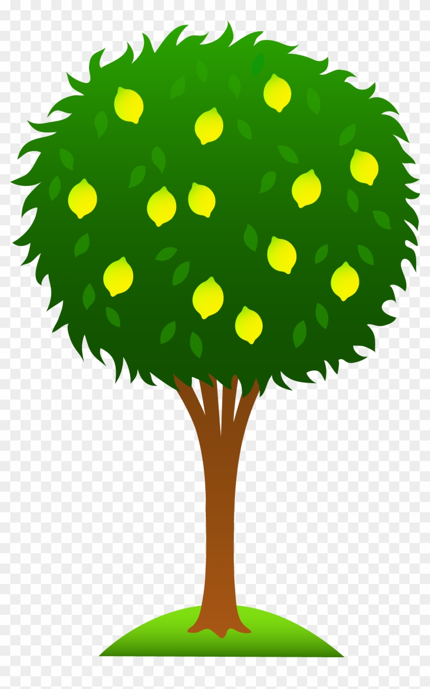 Sitting On A Lemon Tree - Lemon Tree Clip Art #1020607