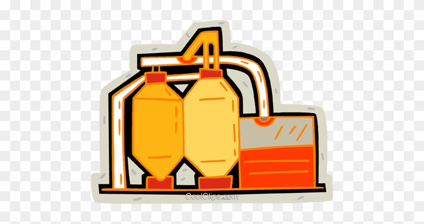 Farm Buildings, Grain Storage Royalty Free Vector Clip - Clip Art #1020750