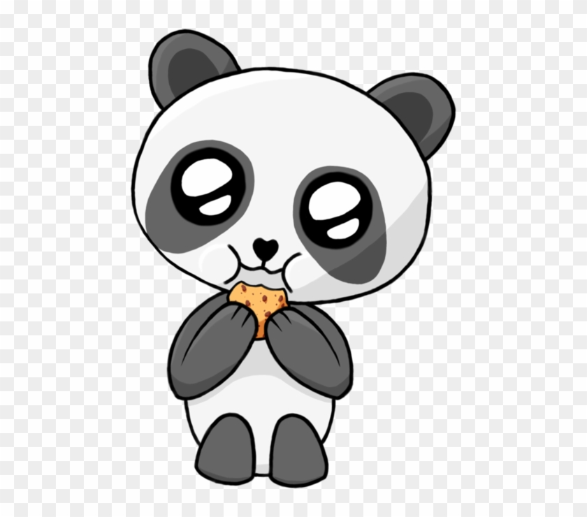 Panda With Cookie For Qezna By Bob500000 - Cartoon #1020770