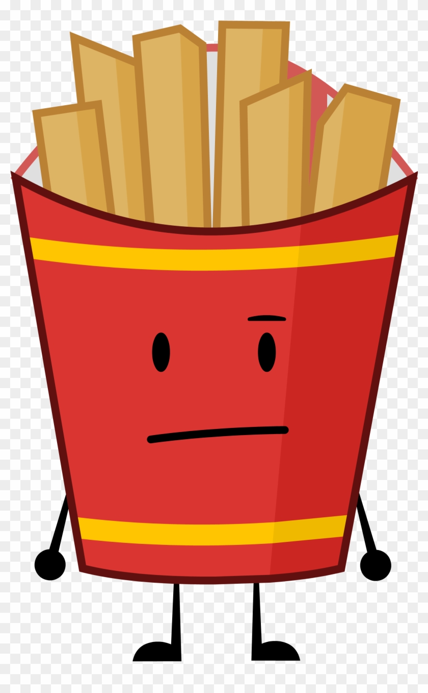 This Article Focuses On The Interactions Between Fries - Bfdi Characters #1020907