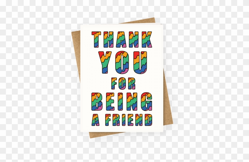 Thank You For Being A Friend Greeting Card - Koinobori #1022022