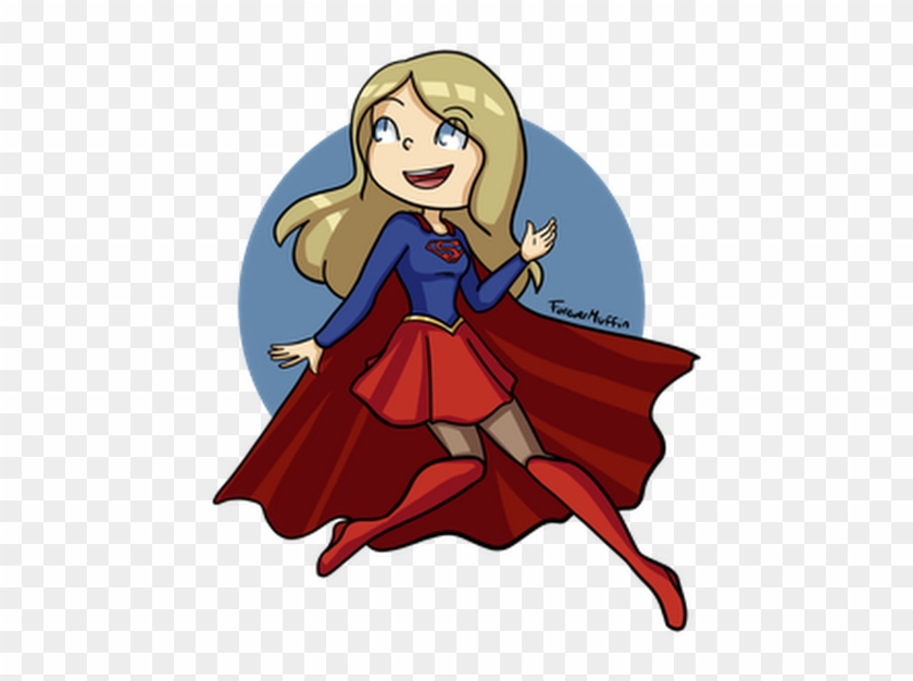 Supergirl Clipart Brave Face - Illustration #1023067