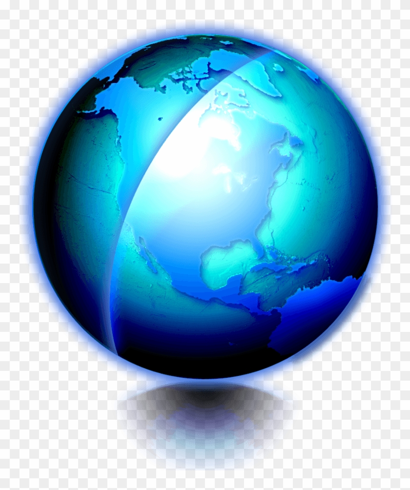 Amazon.com: Posterazzi Stylized Earth globe with grid centered on Atlantic  Ocean with North South America Europe and Africa partially visible Poster  Print, (28 x 28): Posters & Prints