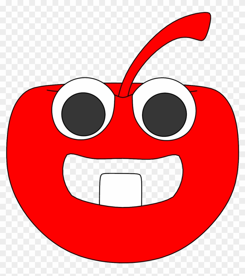 Baby Cartoon Apple Clipart - Baby Cartoon Apple Clipart #1023528