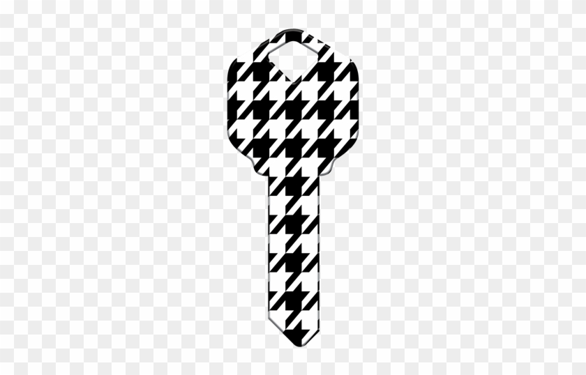 Happy Keys- Houndstooth Key - Houndstooth #1023593