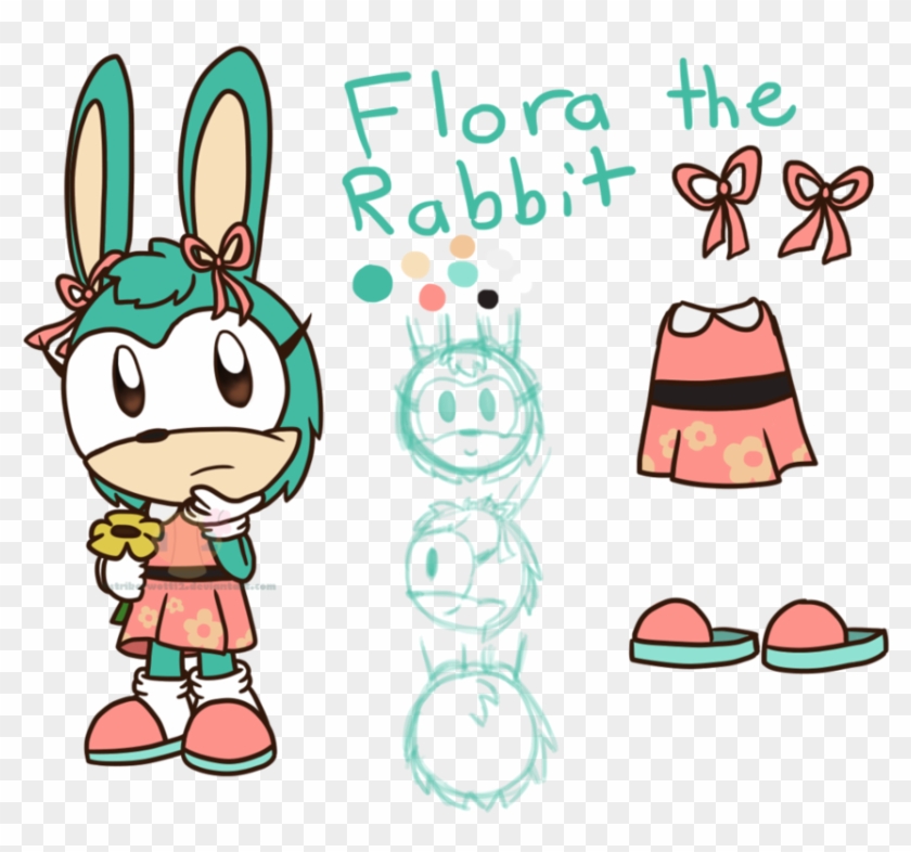 Flora The Rabbit By Strikerwott12 - Cartoon #1023945