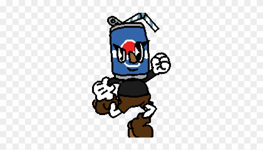 Pepsi Clipart Pepsi Cup - Pixel Art #1025532