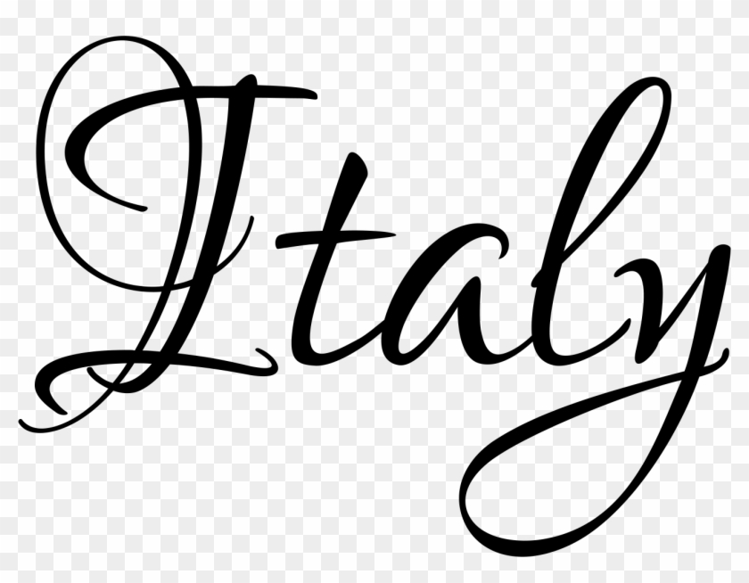 Italy - - Lettering Styles #1025637