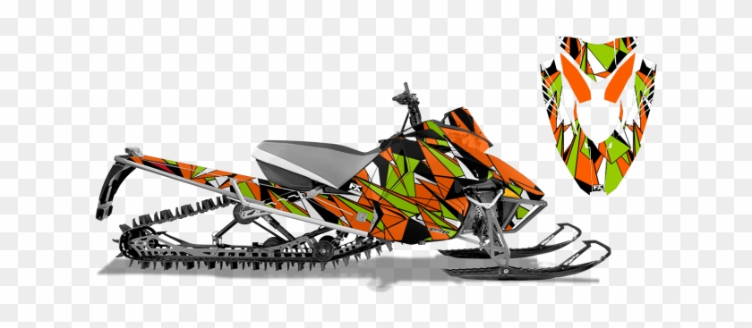 Image Of Arctic Cat Procross-proclimb With Ascension - Arcticfx Bombsquad Graphics - Hood/side Panel Kit - #1026636