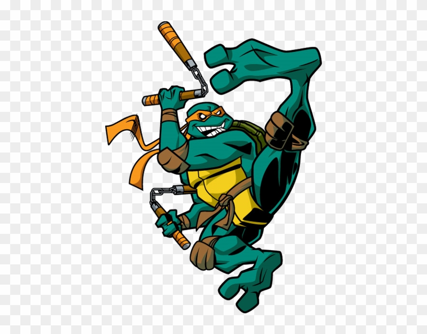 Michelangelo Ninja Turtle Clip Art - Teenage Mutant Ninja Turtles #178874