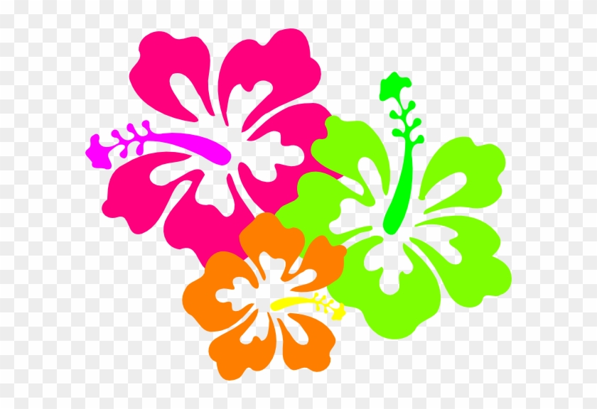 Hibiscus Candyleiscious Lei Clip Art - Hibiscus Clip Art #179594