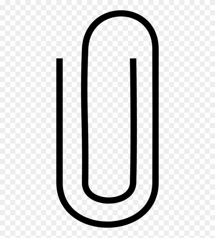 Paper Clip Clip Art Clipart - Paper Clip Clipart Black And White #179902