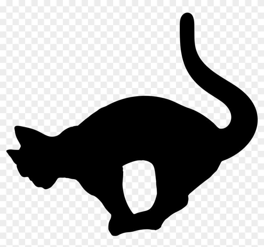 Cat Silhouette - Silhouette Fish #180669